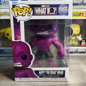 Funko Pop! Marvel What If Happy Hogan Purple Figure